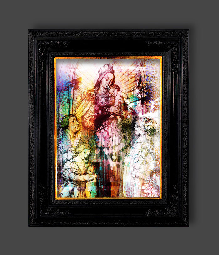 Divine VI - 13 x 19" Art Print by Liam Wolfe - Studio Skellett