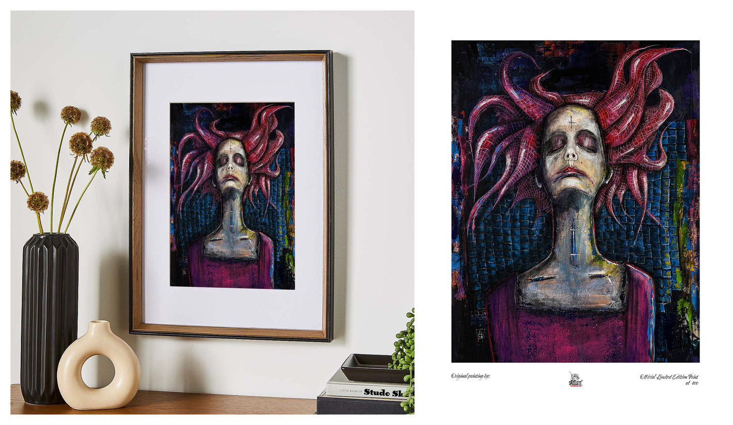 She'll rise above them all - Archive Print by Paul Skellett