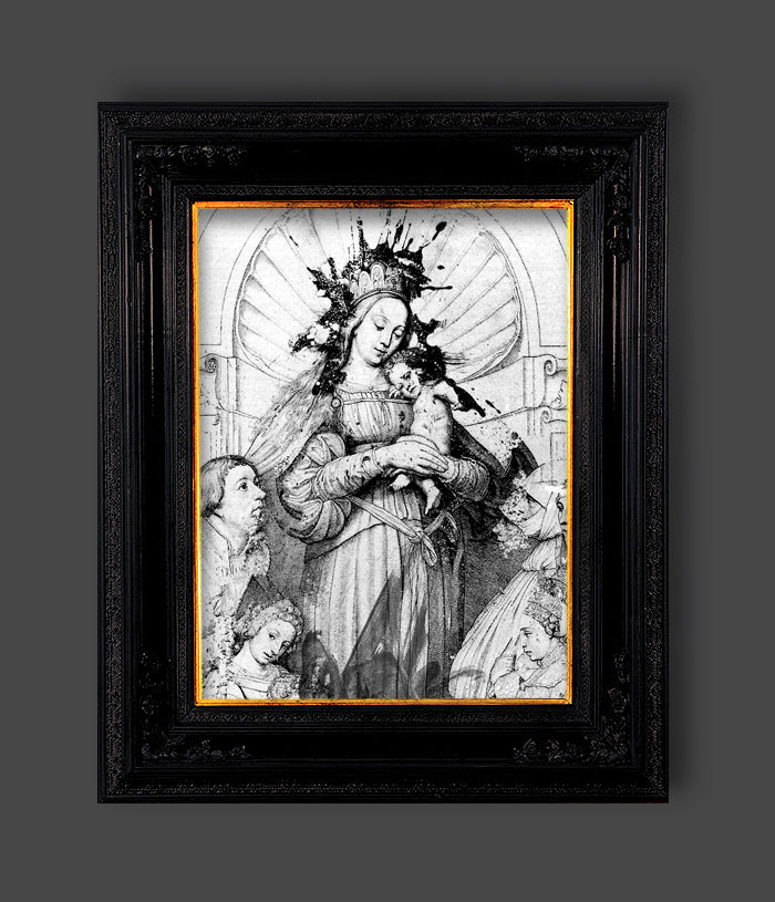 Divine XIIII - 13 x 19" Art Print by Liam Wolfe - Studio Skellett