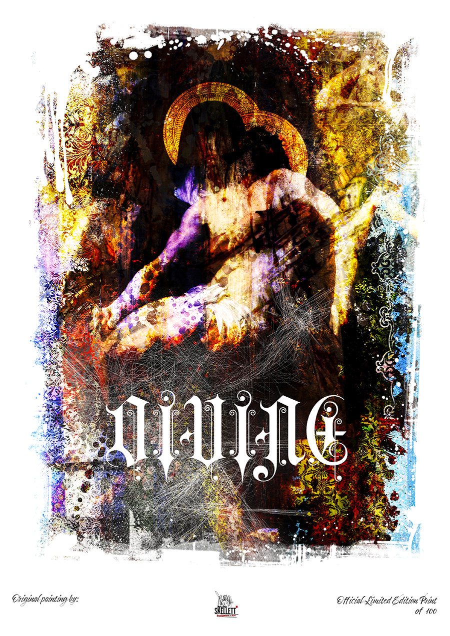 Divine II - 13 x 19" Art Print by Liam Wolfe - Studio Skellett