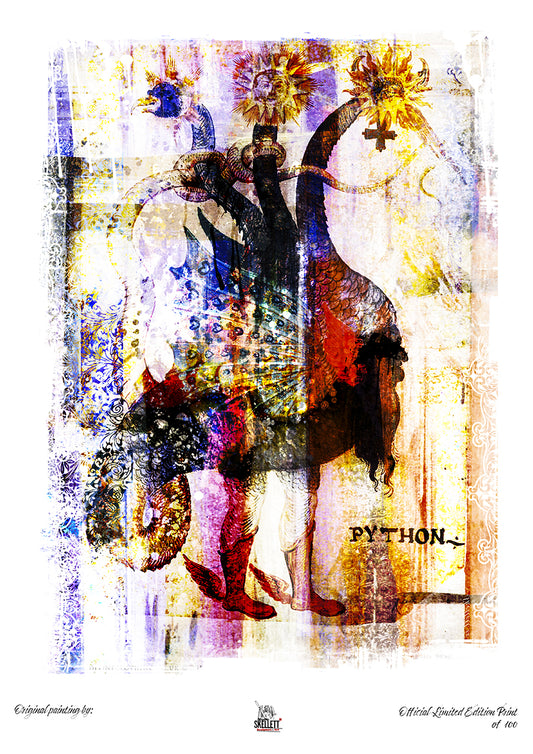 Divine III - 13 x 19" Art Print by Liam Wolfe - Studio Skellett