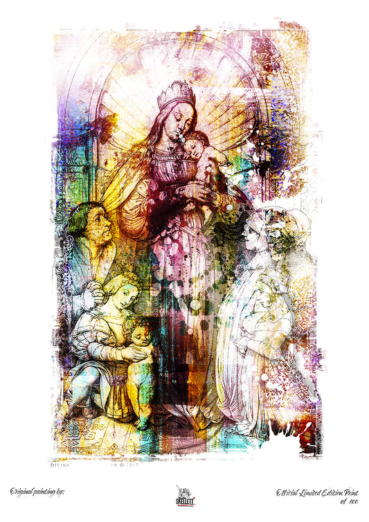 Divine VI - 13 x 19" Art Print by Liam Wolfe - Studio Skellett