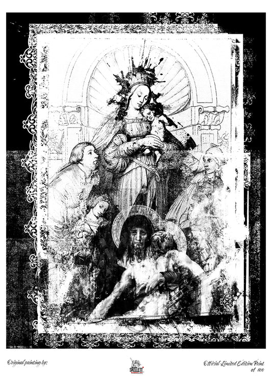 Divine XIIII - 13 x 19" Art Print by Liam Wolfe - Studio Skellett