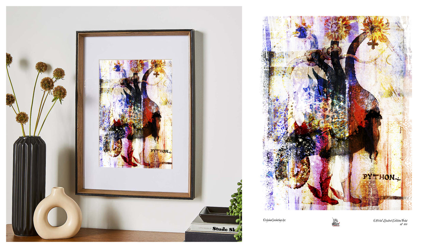 Divine III - 13 x 19" Art Print by Liam Wolfe - Studio Skellett